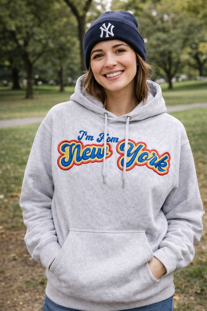 I'm From NYC Big Apple Hoodie
