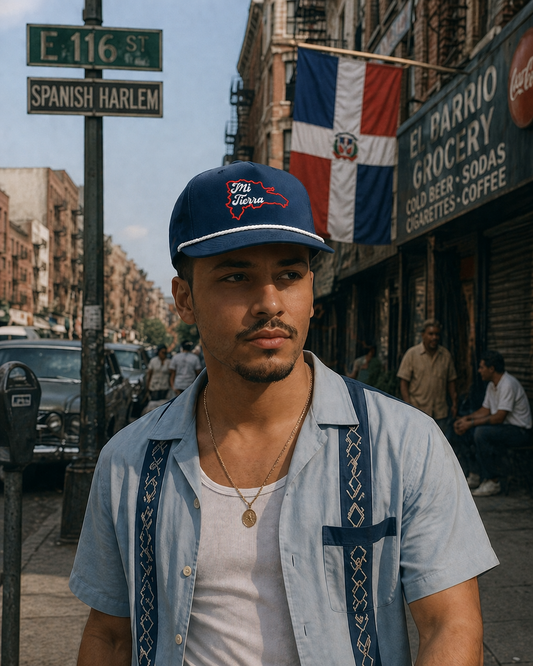 Dominican Blue Premium Rope Snapback
